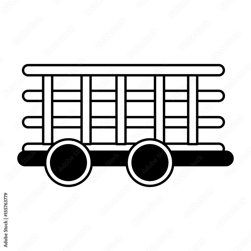 farm carriage isolated icon vector illustration design farm carriage isolated icon vector illustration design