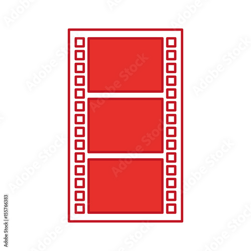 tape record film icon vector illustration design