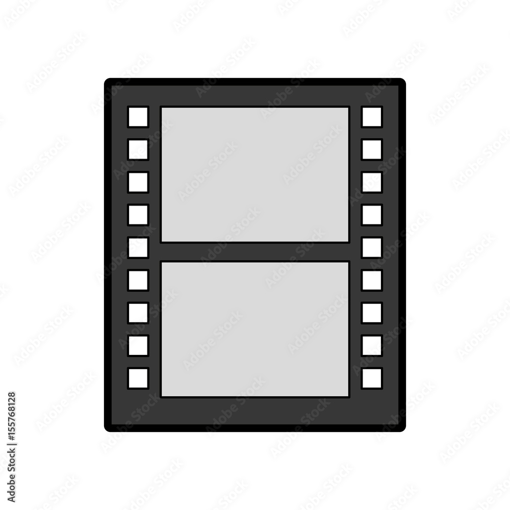 tape record film icon vector illustration design