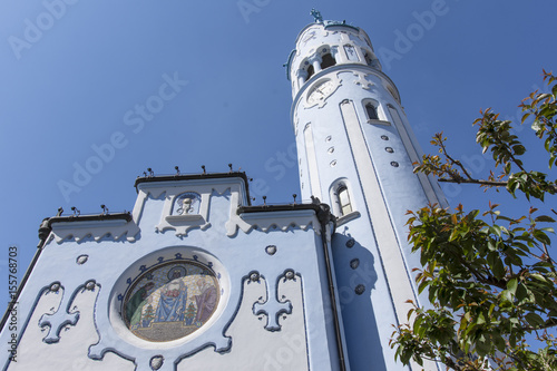 Saint Elisabeth church also called blue church in Bratislava