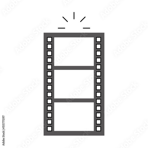 tape record film icon vector illustration design