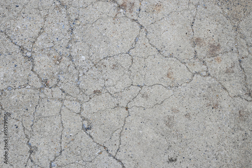 Cement floor in garden