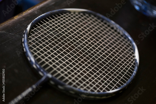 plain badminton racket © Tobias Arhelger