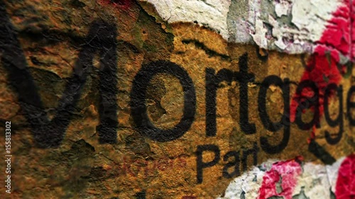 Wallpaper Mural Mortgage grunge concept Torontodigital.ca