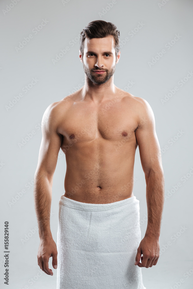 Fototapeta premium Young man posing at camera