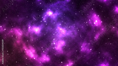 Wallpaper Mural Buntes Farbspiel durch Astronomischen Nebel. Torontodigital.ca