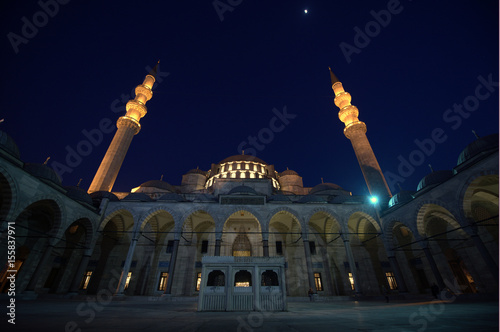 Obraz na płótnie Süleymaniye Camii İç Avlu