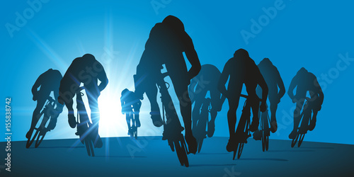 cyclisme - sprint - course - vainqueur - coureur - vélo - cycliste - compétition - vitesse photo