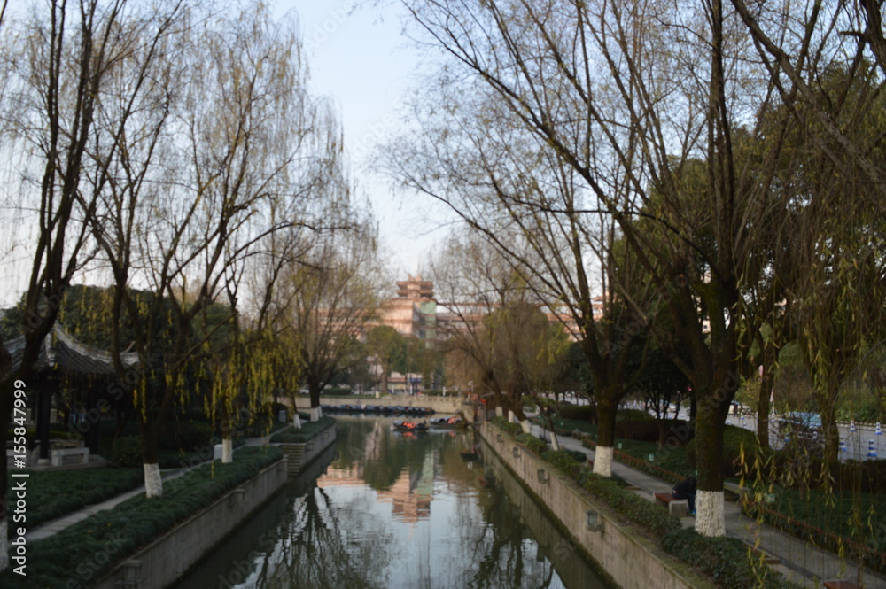 Midday on Anciet Canal River Midday on Anciet Canal River
