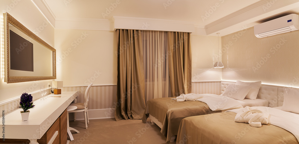 Interior of a Hotel Room Interior of a Hotel Room