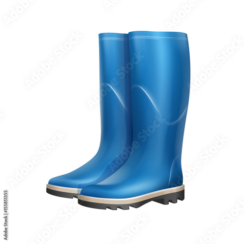 Pair of rubber boots