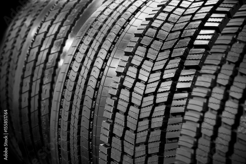 Tire close up