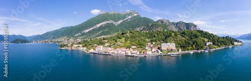 Tremezzo and Cadenabbia - Panoramic view on Como Lake - Aerial view © Simone Polattini