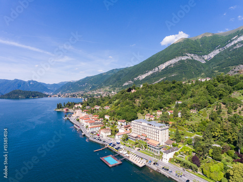 Fototapeta Naklejka Na Ścianę i Meble -  Tremezzo - Grand hotel on Como lake