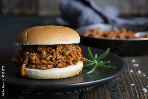 Vászonkép Hamburger Sloppy Joe