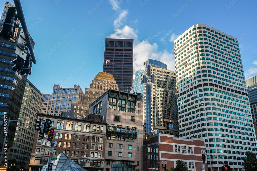 Boston city center