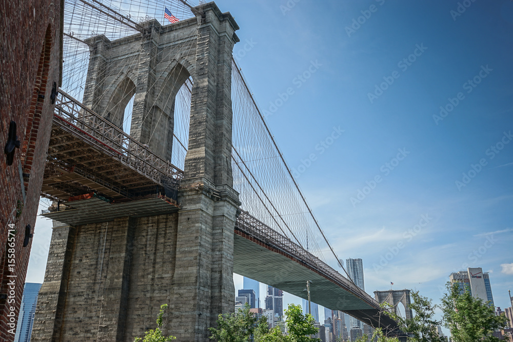 Fototapeta premium Most Brookliński firmy DUMBO