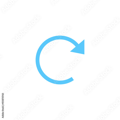 Free Download Repeat icon vector, Reload solid logo illustration, colorful pictogram isolated on white - GFXLoad