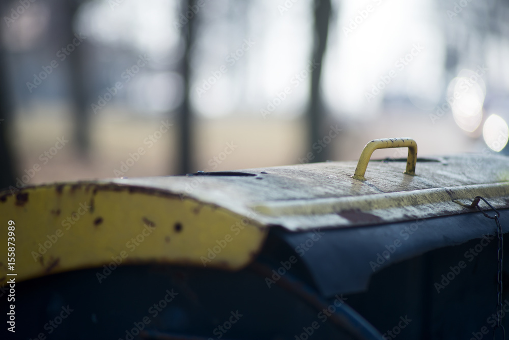 Obraz premium Garbage container