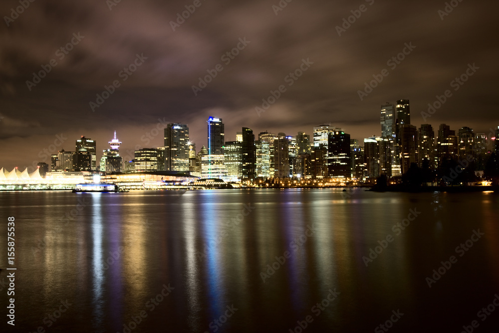 Obraz premium Vancouver Skyline Canada