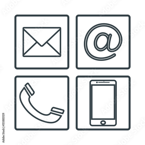 Contact icons