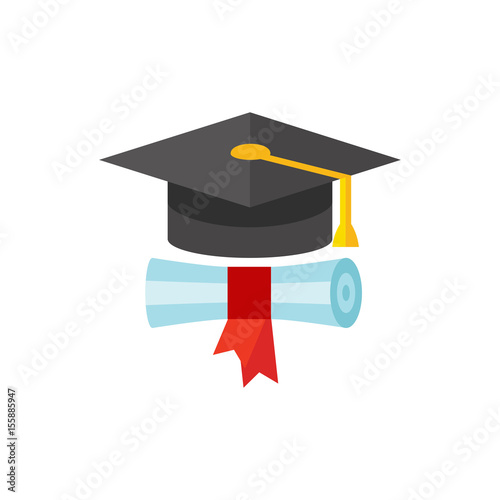 Graduation concept icon