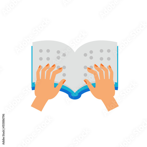 Braille book icon