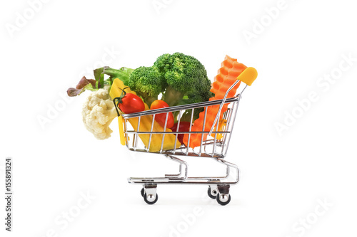 vegetables cart