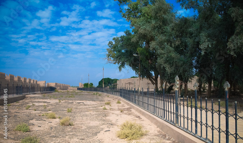 Ruins of Processional street of ancient Babylon in Hillah, Iraq