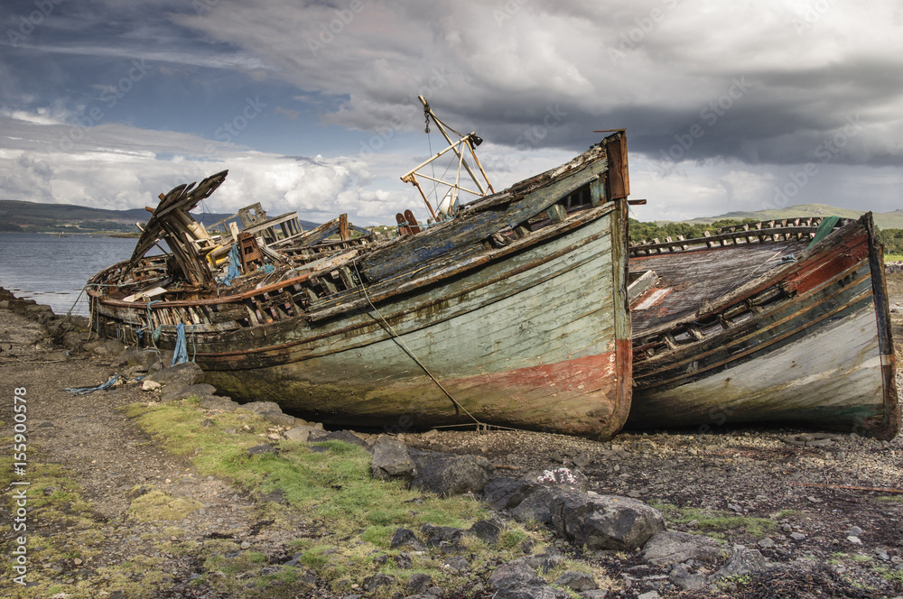 Fischkutter, Wrack