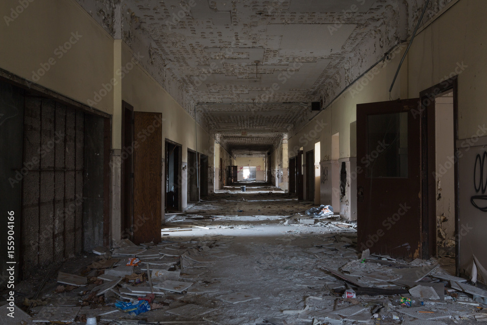 Abondoned Lost in Detroit Michigan USA