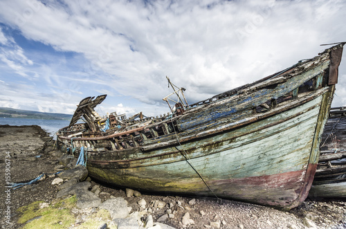 Boote  gestrandet