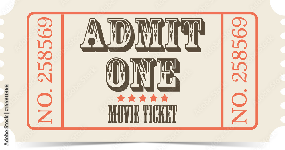 Obraz premium Ticket