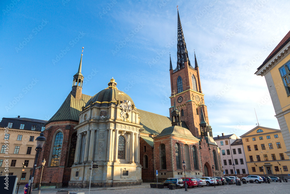 Church Riddarholmen in Stockholm