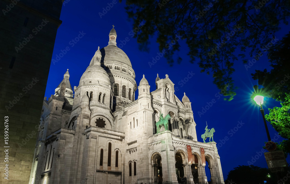 The Famous Sacre Coeur Cathedral, Paris, France