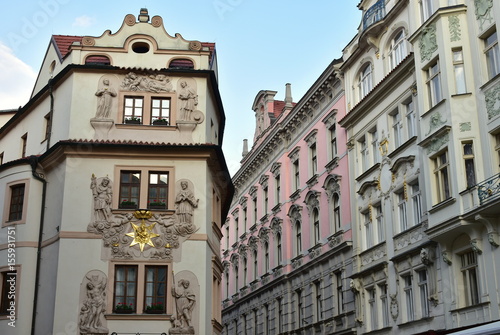 historic building in capital city of Czech republic,Prague