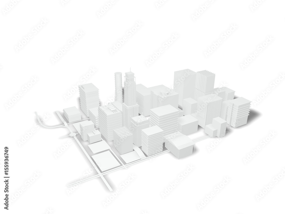 Fototapeta premium Città