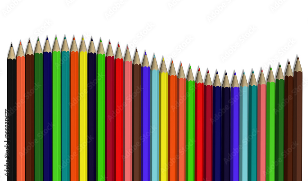 crayons de couleurs crayons de couleurs
