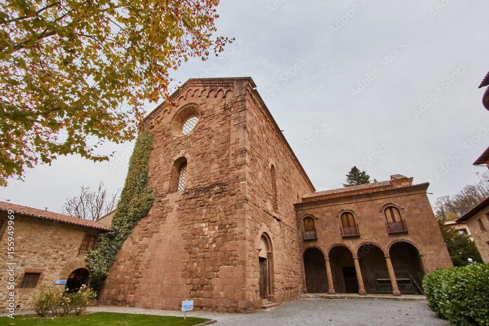 Sant Joan de les Abadesses village in Girona, Spain
