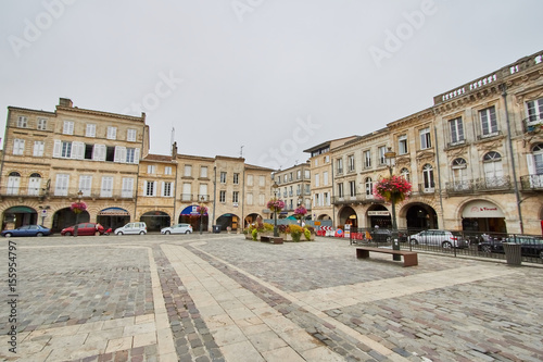 Fototapeta Naklejka Na Ścianę i Meble -  City of Libourne in France