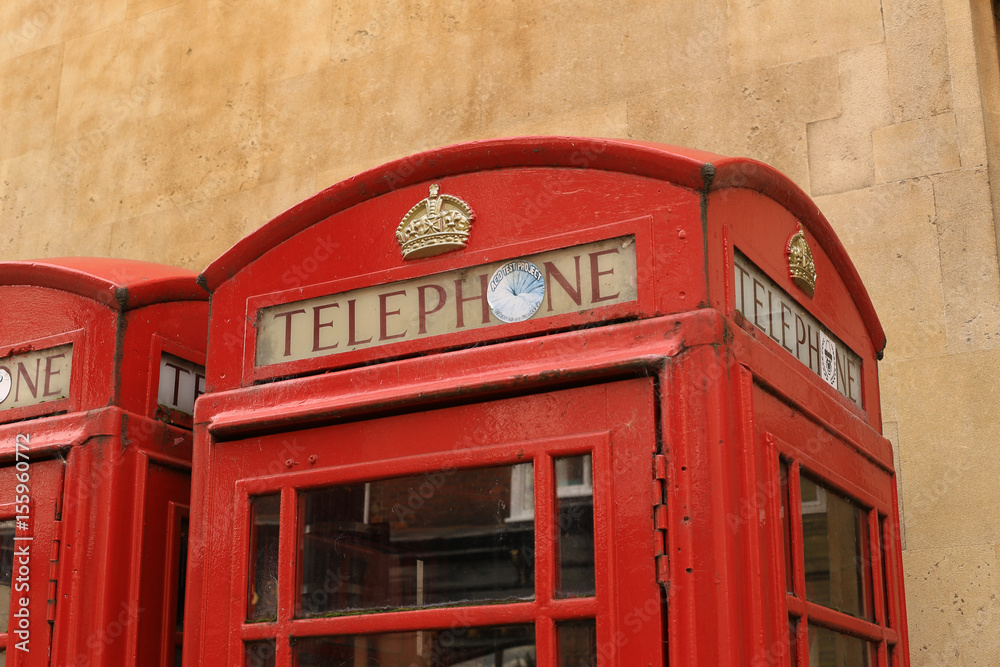 English symbol - red telephone booth English symbol - red telephone booth