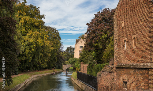 Cambridge - punting on river Avon