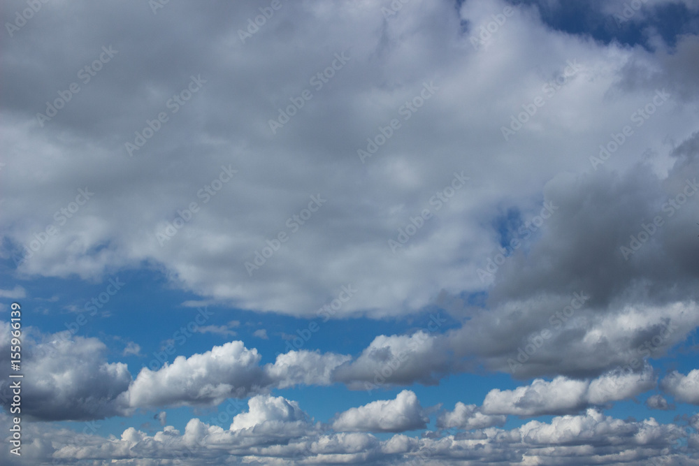 Obraz premium Blue sky and clouds sky