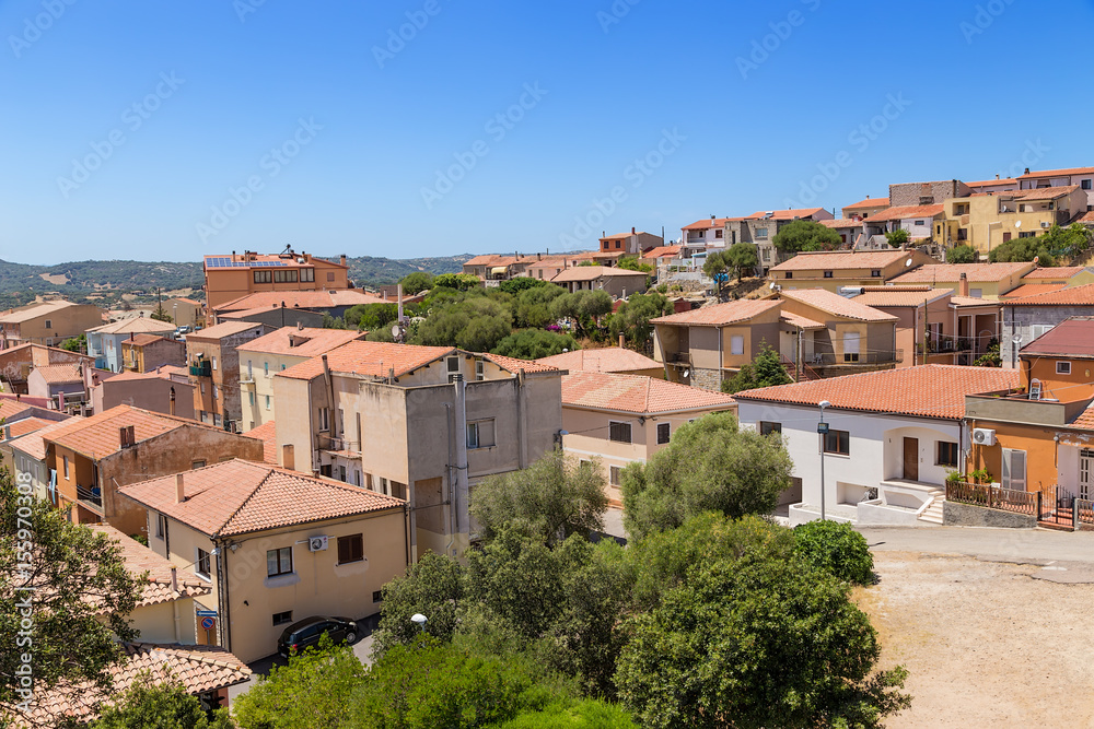 The island of Sardinia, Italy. Arzachena is the administrative capital of the Costa Smeralda