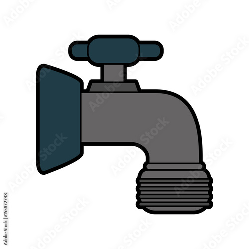 water faucet icon image vector illustration design 