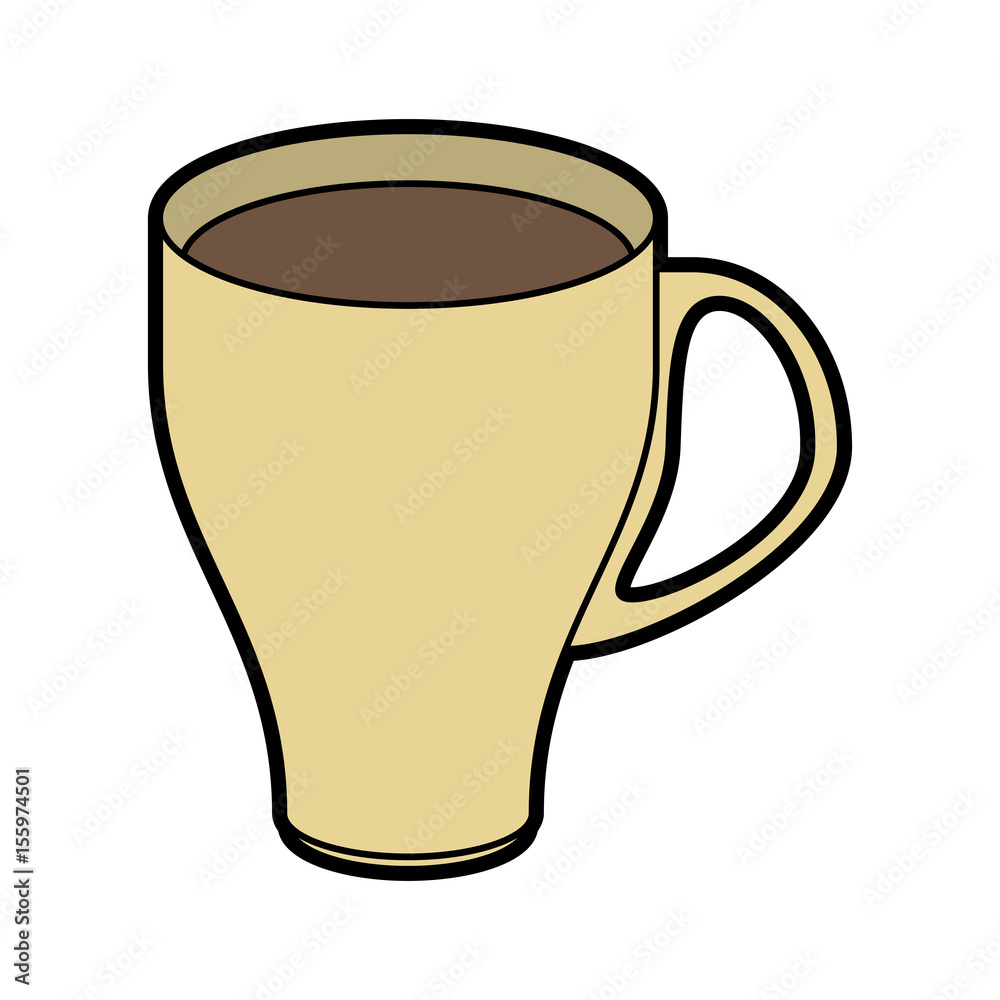 coffee beverage in mug icon image vector illustration design coffee beverage in mug icon image vector illustration design