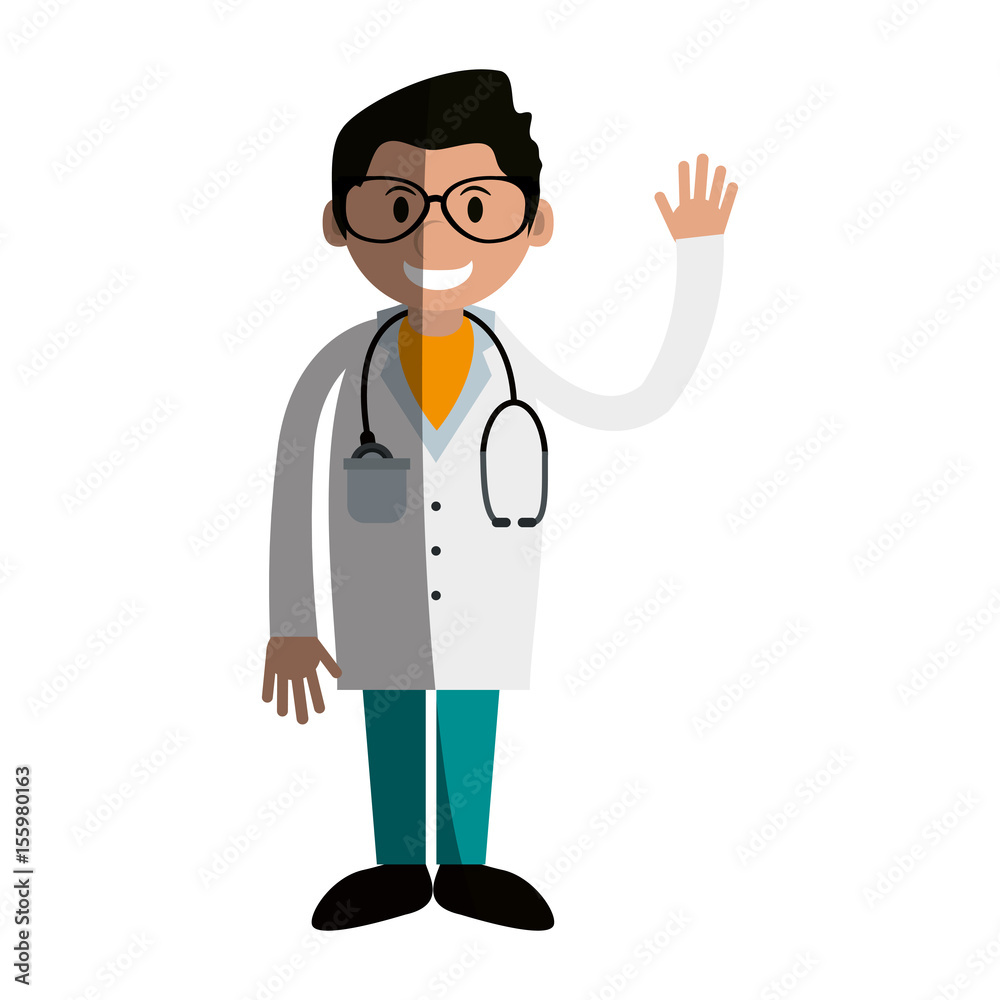 happy smiling male medical doctor icon image vector illustration design happy smiling male medical doctor icon image vector illustration design