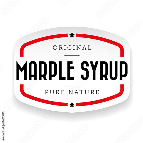 Marple Syrup vintage sign
