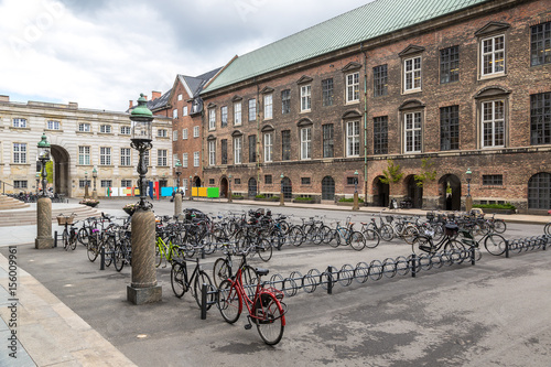 Bicycle parking in Copenhagen,