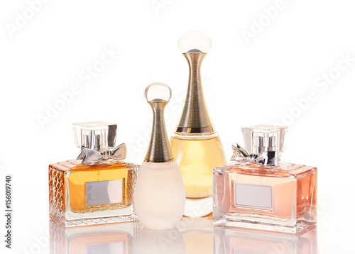 Bottles of perfume